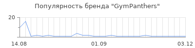 Популярность GymPanthers