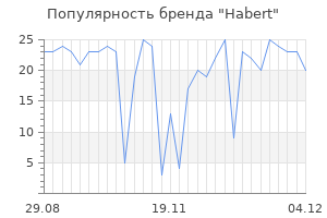 Популярность бренда habert