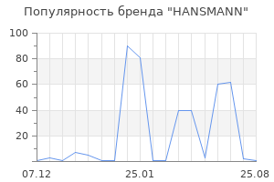 Популярность бренда HANSMANN