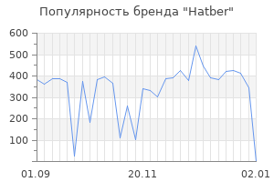 Популярность бренда hatber