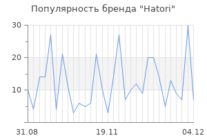 Популярность бренда hatori
