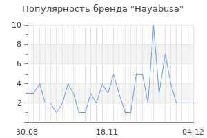 Популярность бренда hayabusa