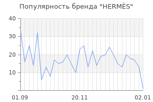 Популярность бренда herm s