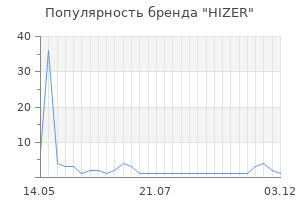 Популярность бренда hizer