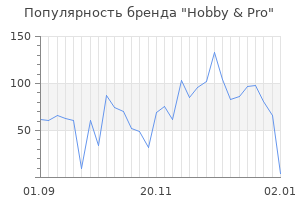 Популярность бренда hobby pro