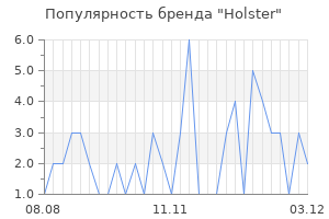 Популярность бренда holster