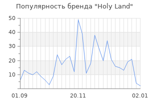 Популярность бренда holy land