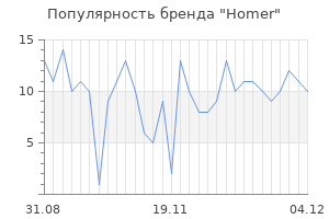 Популярность бренда homer