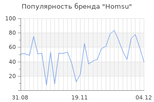 Популярность бренда homsu