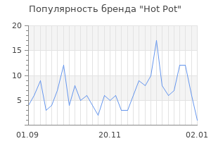 Популярность бренда hot pot