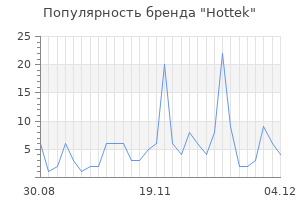 Популярность бренда hottek