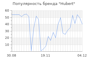 Популярность бренда hubert