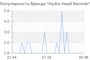 Популярность бренда Hydra Head Records