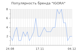 Популярность бренда igora