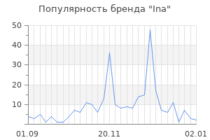 Популярность бренда ina