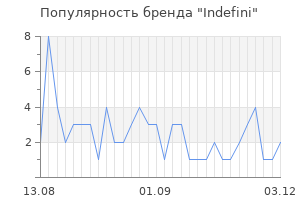 Популярность бренда Indefini