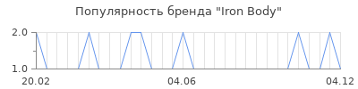 Популярность iron body