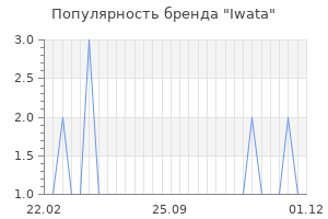 Популярность бренда Iwata
