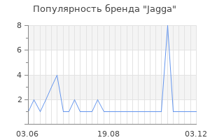 Популярность бренда jagga