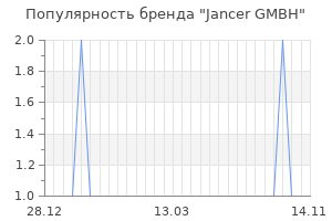 Популярность бренда jancer gmbh