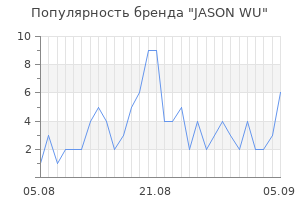 Популярность бренда jason wu