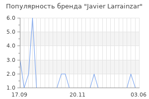 Популярность бренда javier larrainzar
