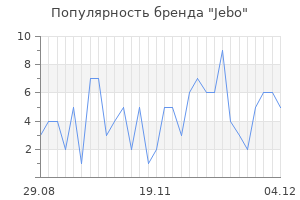 Популярность бренда jebo