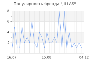 Популярность бренда JILLAS