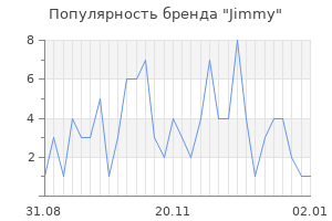 Популярность бренда jimmy