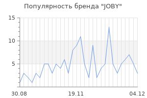 Популярность бренда joby