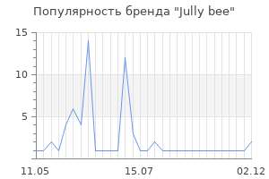 Популярность бренда Jully bee