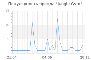 Популярность бренда jungle gym