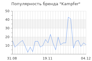 Популярность бренда kampfer
