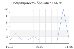 Популярность бренда KANN