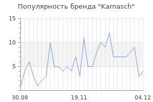 Популярность бренда karnasch