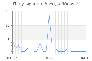 Популярность бренда Kinash