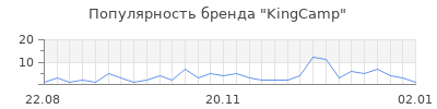 Популярность kingcamp