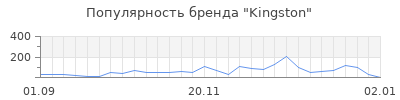 Популярность kingston