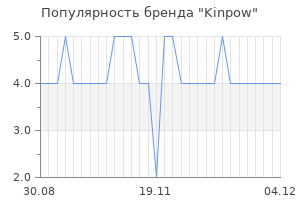 Популярность бренда kinpow