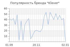 Популярность бренда klever