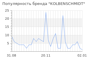 Популярность бренда kolbenschmidt