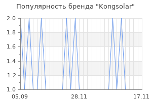 Популярность бренда kongsolar