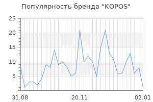 Популярность бренда KOPOS