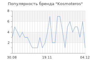 Популярность бренда kosmoteros