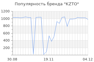Популярность бренда kzto