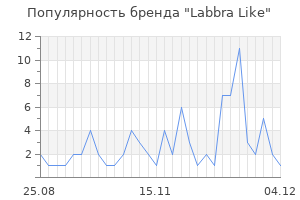 Популярность бренда labbra like