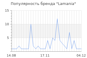 Популярность бренда lamania