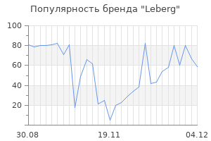 Популярность бренда leberg
