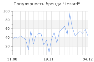 Популярность бренда lezard