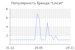 Популярность бренда Lincat